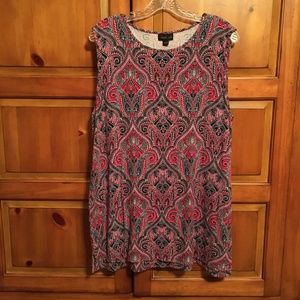 J Jill Wearever Collection Long Tank